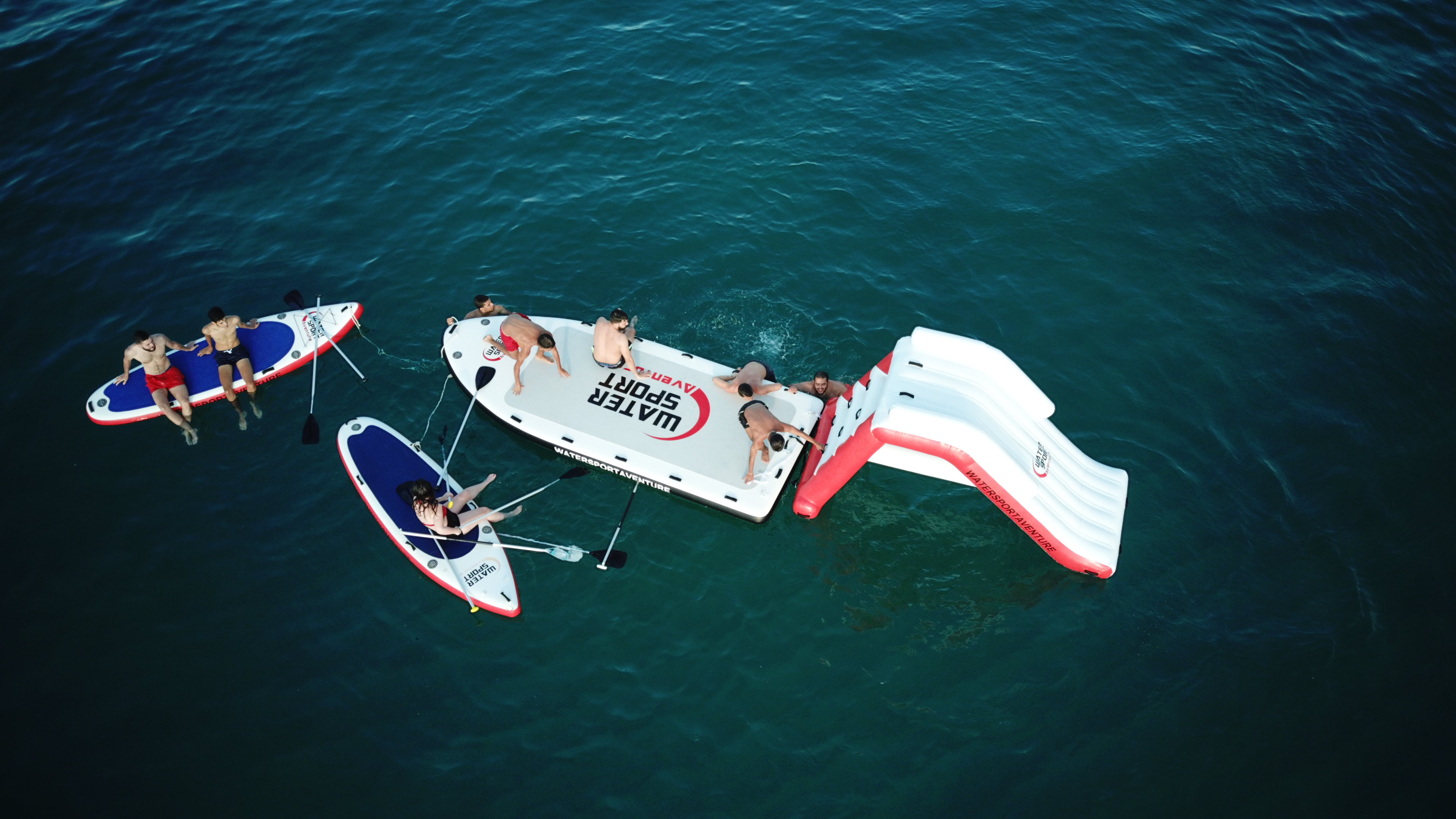 Toboggan big paddle Argeles Sur Mer