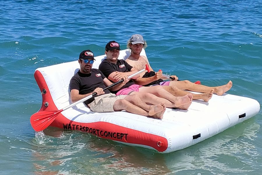 Big paddle sofa Watersport Aventure