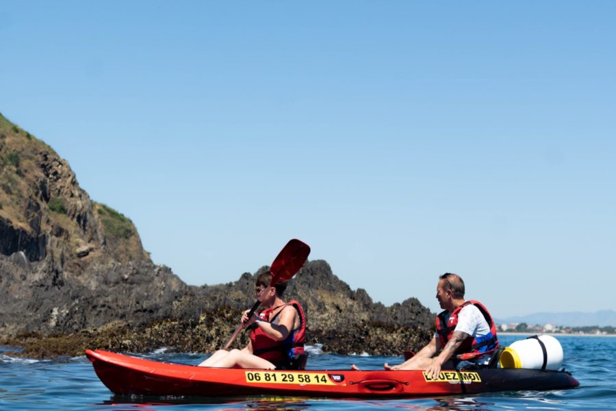 club watersportaventure, kayak, paddle, big paddle, toboggan argeles sur mer, argeles sur mer casier à code