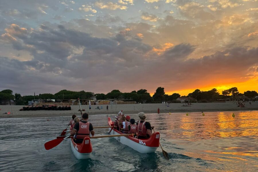 Pirogue Polynésienne de 4 à 9 personnes